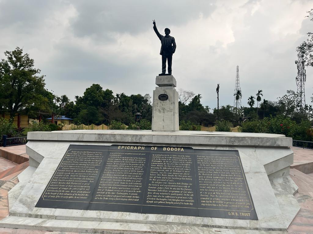 Bodofa Statue at Thulungapuri Dotma