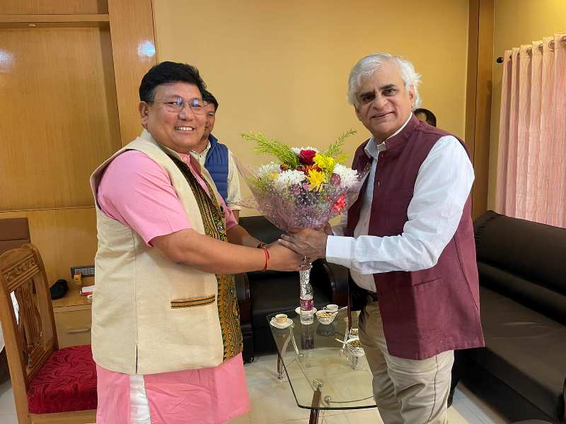 BTR chief Welcoming Shri Palagummi Sainath