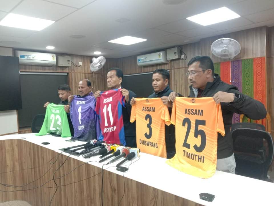 Assam Team Jersey for 76th National Football Tournament
