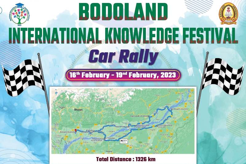 Bodoland International Knowledge Festival Car Rally