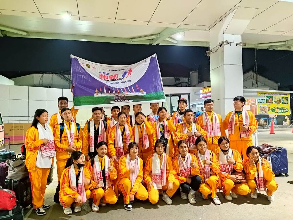 Bhutan Team for 4th Asian Kho Kho Championship 2023