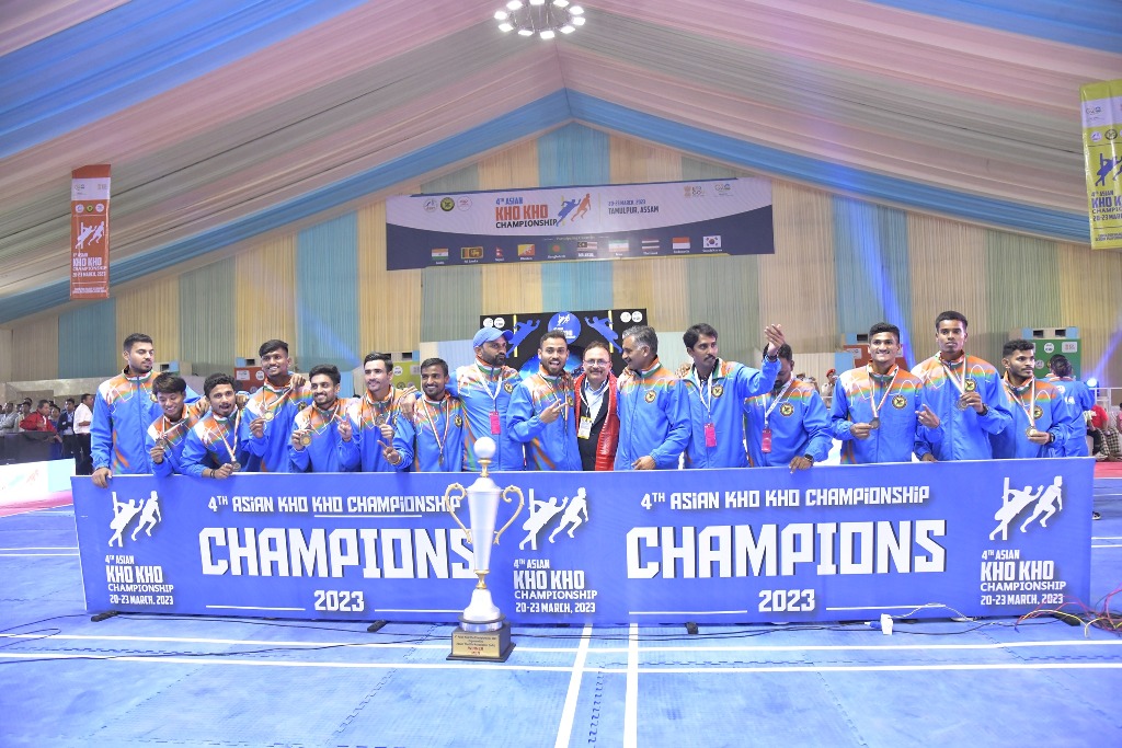 India mens team won the 4th Asian Kho Kho Competition 2023