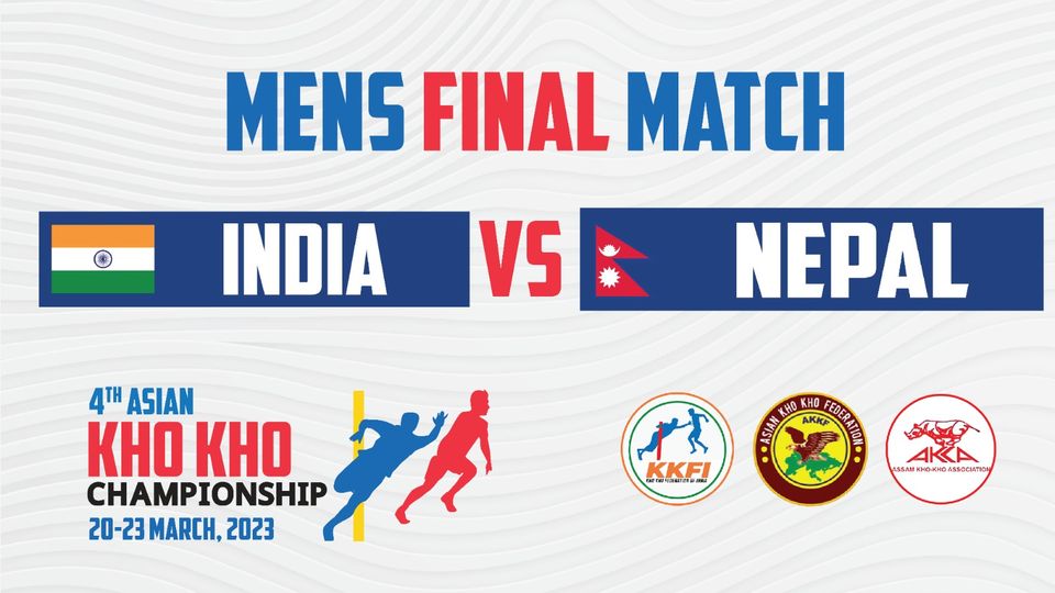 Mens Final Match - India vs Nepal - 4th Asian Kho Kho Competition 2023