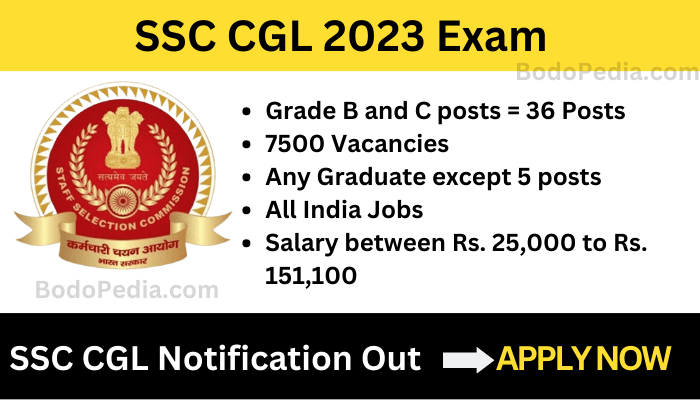 SSC CGL 2023 Exam Notification PDF Out | Apply Now | 7500 Vacancies ...