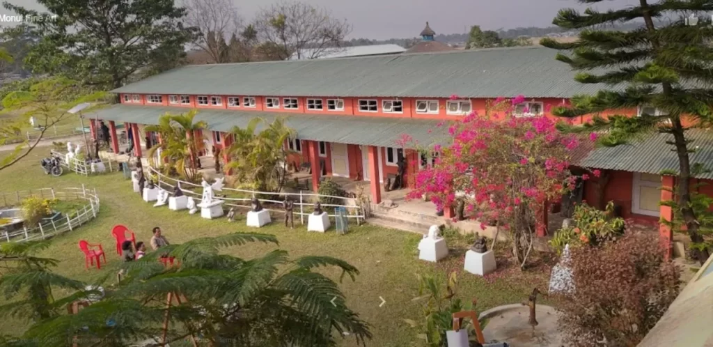 Kokrajhar Music and Fine Arts College Top View