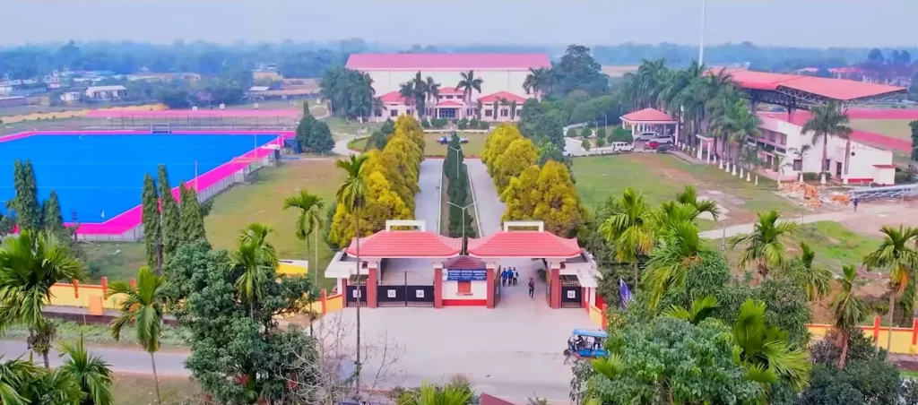 SAI Kokrajhar Entry Gate Aerial View
