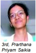 Science Rank 3 Prathana Priyam Saikia
