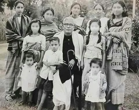 Boroni Monthri Rupnath Brahma with Family
