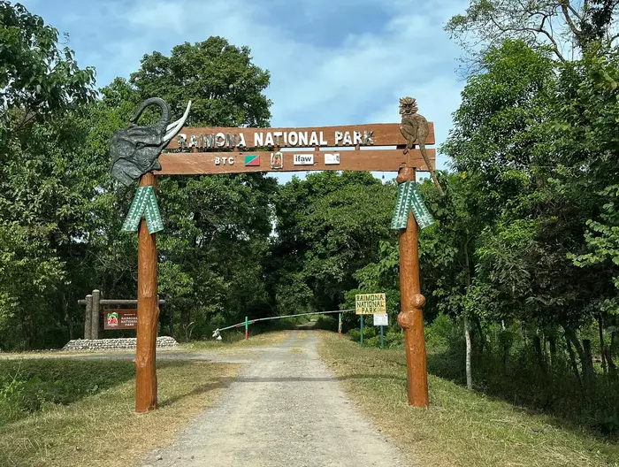 Raimona National Park Entry Gate