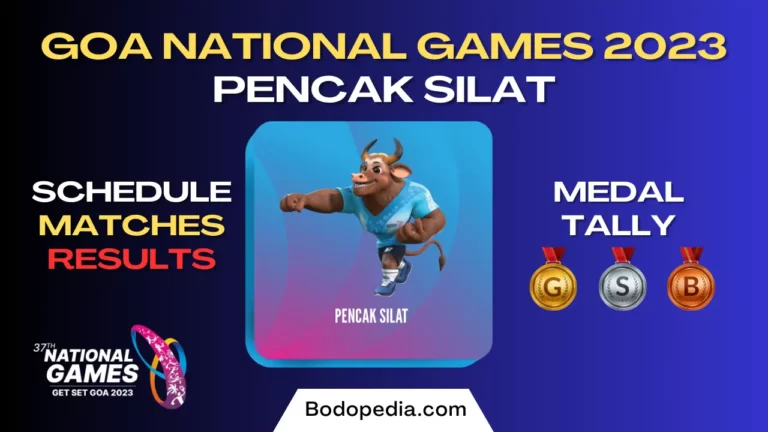 Goa National Games 2023 Pencak Silat schedule and results