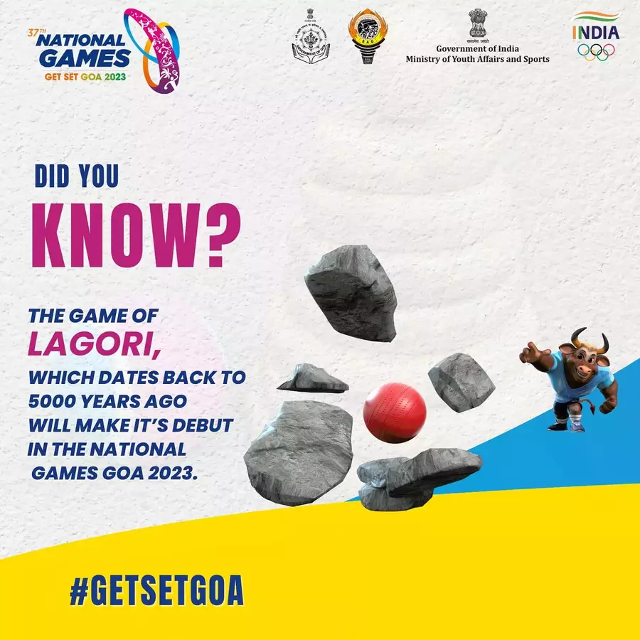 Lagori- New Sports Debut at the 2023 National Games in Goa