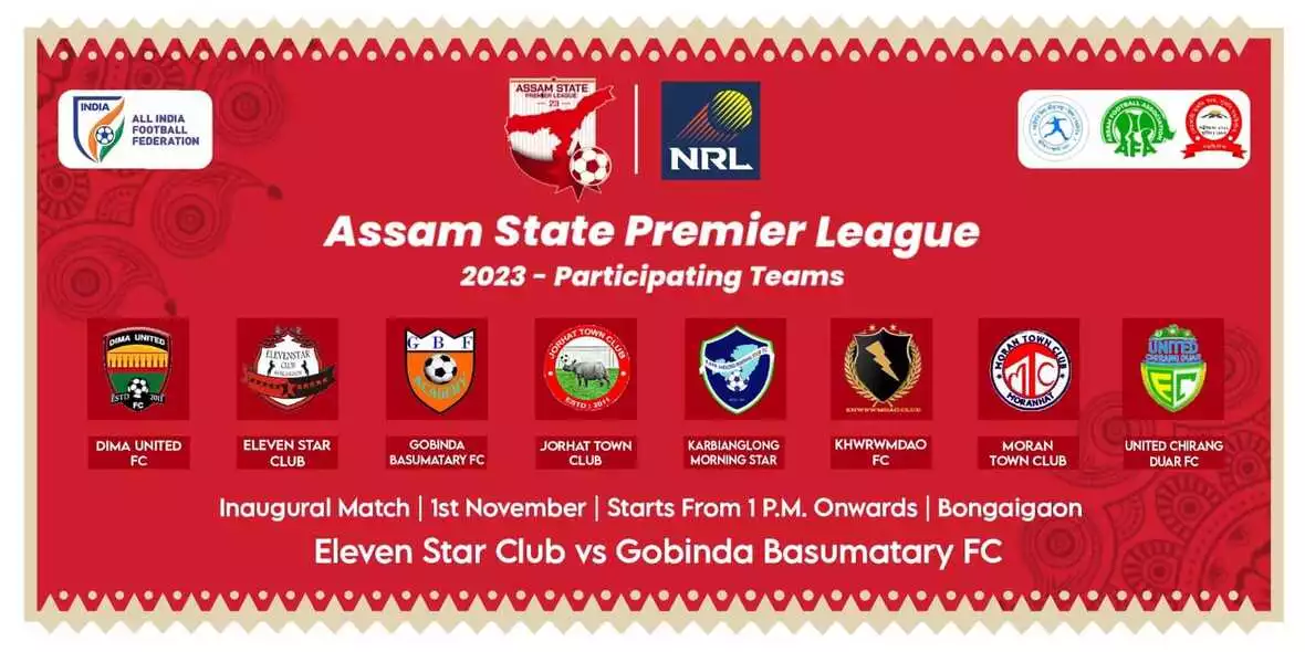Assam State Premier League 2023-24 Schedule