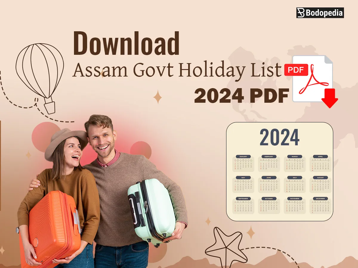 Download Assam Govt Holiday List 2024 PDF Bodo Pedia