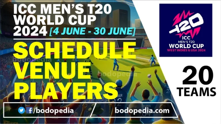 ICC Men's T20 World Cup 2024 Schedule