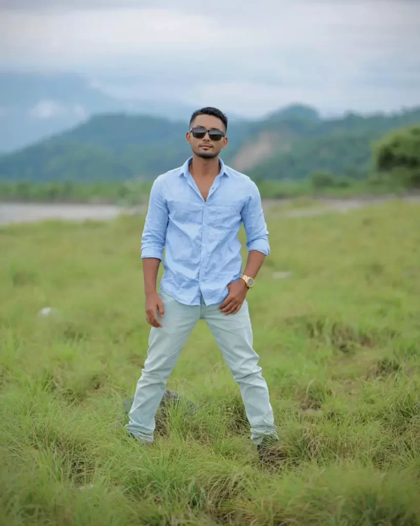 Most Handsome Bodo Actor Lingshar Basumatary