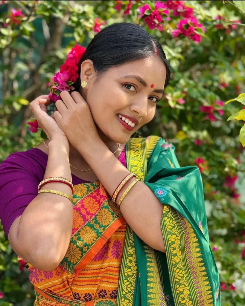 Bodo Beatiful Actress Sangina Brahma
