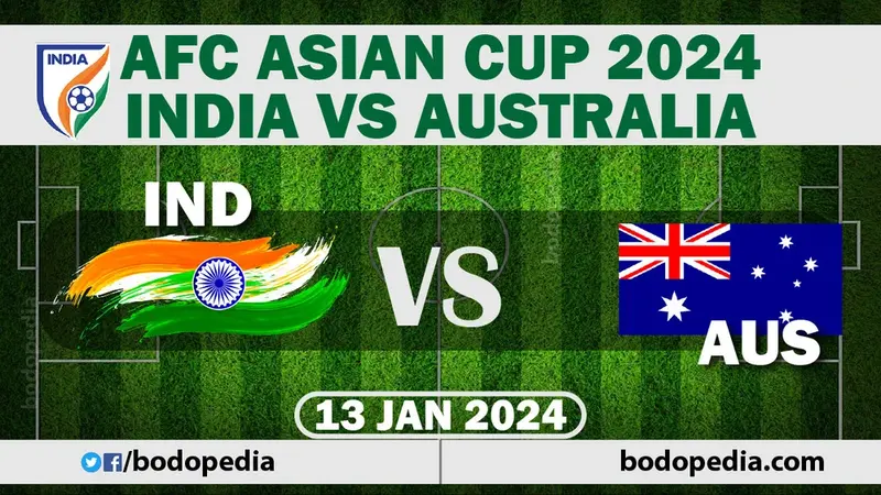 India vs Australia AFC Asian Cup Match