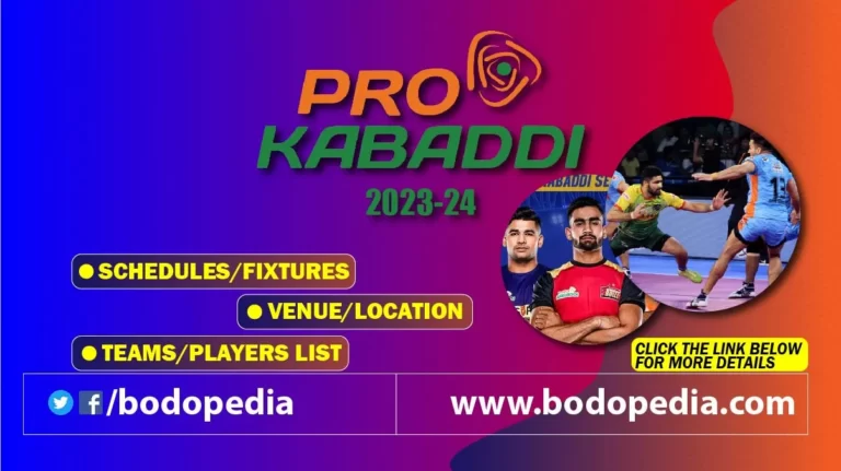 Pro Kabaddi League 2023-24 Schedule