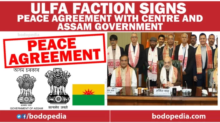 ULFA faction signs peace agreement with Centre, Assam Government