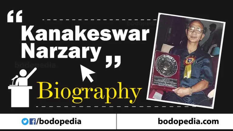 Kanakeswar Narzary Biography