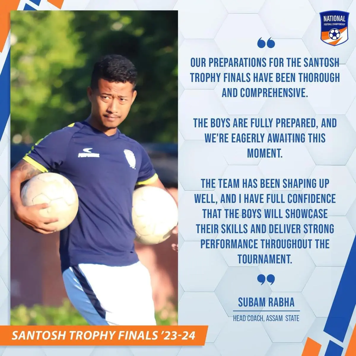 2023-24 Santosh Trophy Assam Schedule