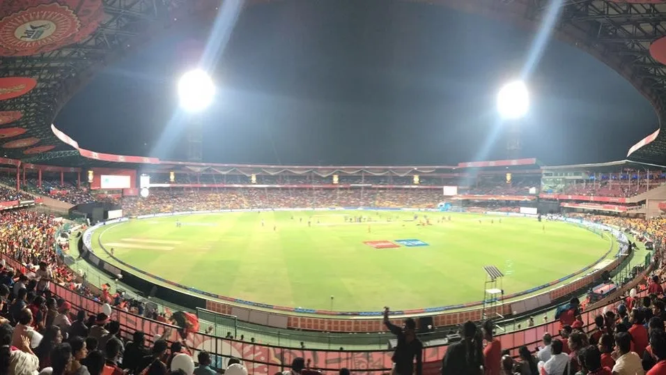 M. Chinnaswamy Stadium in Bangalore 