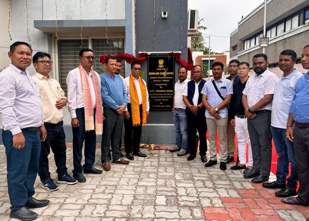 BTR Ministers at opening of Chennai Bodoland Guest House