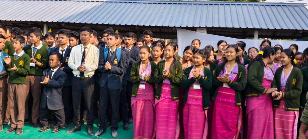 Students at 58 ABSU Foundation Day