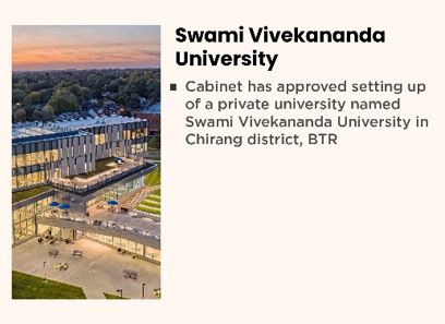 Swami Vivekananda University, Chirang